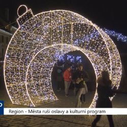Region: Města ruší oslavy a kulturní program (TV Západ)