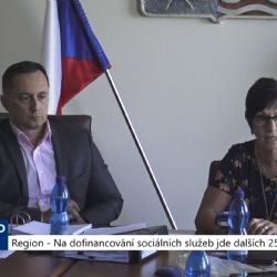 Region: Na dofinancování sociálních služeb jde dalších 25 milionů (TV Západ)