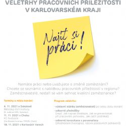 Region: Najít práci vám pomůže Veletrh pracovních příležitostí 