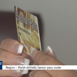 Region: Počet držitelů senior pasu roste (TV Západ)
