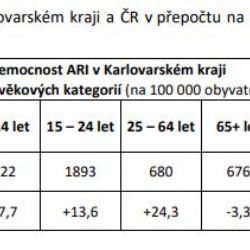 Region: Počet nemocných respirační infekcí a chřipkou roste