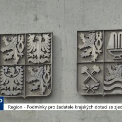 Region: Podmínky pro žadatele krajských dotací se zjednoduší (TV Západ)