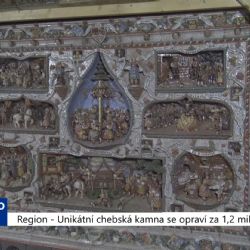 Region: Unikátní chebská kamna se opraví za 1,2 milionu (TV Západ)