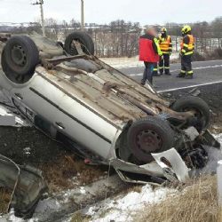 Region: Včerejší nehody si vyžádaly tři zraněné osoby