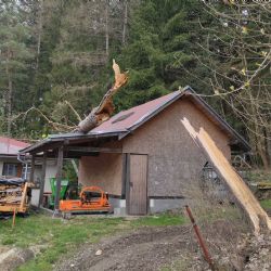 Region: Vítr vyvracel a lámal stromy