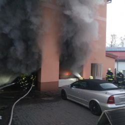 Rudolec: Požár v dílně autoservisu způsobil čtyřmilionovou škodu