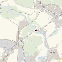 Sadov: U obce došlo ke střetu autobusu a osobního vozidla 