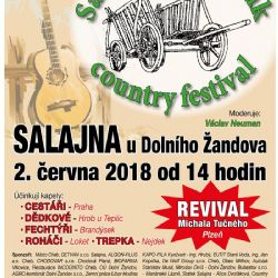 Salajna: V obci se bude konat 15. ročník country festivalu