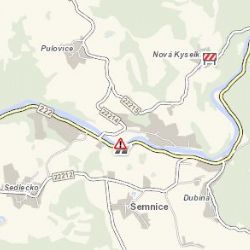 Šemnice: Pozor! Padající kamení