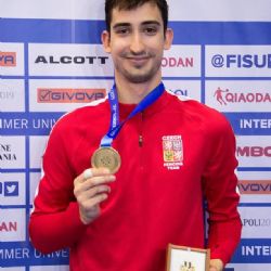 Šermíř Martin Rubeš dovezl z Neapole zlatou medaili