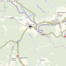 Silnice z Jáchymova na Boží Dar je již zcela průjezdná