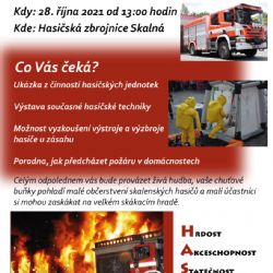 Skalná: Sváteční odpoledne s hasiči