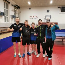 Skvělý úspěch ve stolním tenise. Cheb je 4. v extralize 