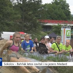 Sokolov: Bahňák letos zavítal i na jezero Medard (TV Západ)