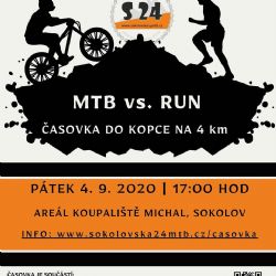 Sokolov: Časovka do kopce MTB vs. RUN