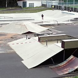 Sokolov: Část skateparku je kvůli vývěru vody uzavřená