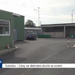 Sokolov: Ceny ve sběrném dvoře se změní (TV Západ)