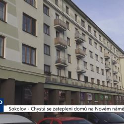 Sokolov: Chystá se zateplení domů na Novém náměstí (TV Západ)