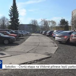 Sokolov: Čtvrtá etapa na Vítězné přinese lepší parkování (TV Západ)