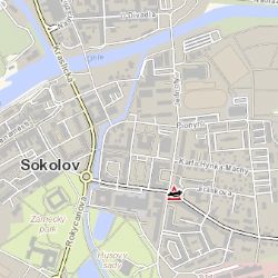 Sokolov: Dopravní nehoda částečně blokuje křižovatku