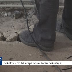 Sokolov: Druhá etapa oprav šaten pokračuje (TV Západ)
