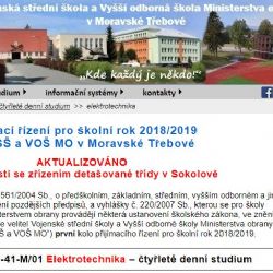 Sokolov: Důležité informace pro zdárné přihlášení ke studiu na Vojenské střední škole