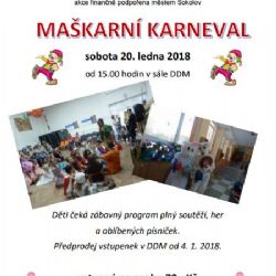Sokolov: Dům dětí zve na karneval