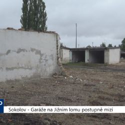 Sokolov: Garáže na Jižním Lomu postupně mizí (TV Západ)