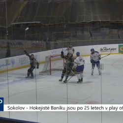 Sokolov: Hokejisté Baníku jsou po 25 letech v play off (TV Západ)