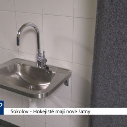 Sokolov: Hokejisté mají opravené šatny za téměř 17 milionů (TV Západ)