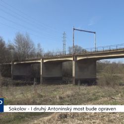 Sokolov: I druhý Antonínský most bude opraven (TV Západ)