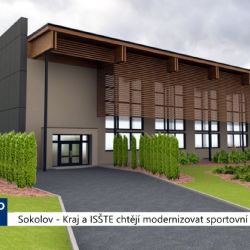 Sokolov: Kraj a ISŠTE chtějí modernizovat sportovní halu (TV Západ)