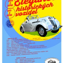 Sokolov: Město bude o víkendu hostit první ročník soutěže Elegance historických vozidel