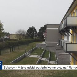 Sokolov: Město nabízí poslední volné byty na „Floridě“ (TV Západ)