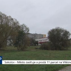 Sokolov: Město zasíťuje a prodá 11 parcel na Vítězné (TV Západ)