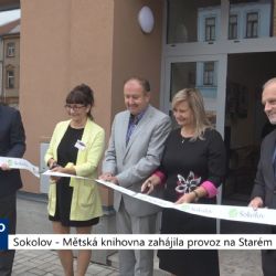 Sokolov: Městská knihovna zahájila provoz na Starém náměstí (TV Západ)