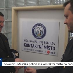 Sokolov: Městská policie má kontaktní místnost na nádraží (TV Západ)