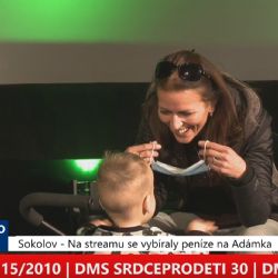 Sokolov: Na streamu se vybíraly peníze na Adámka (TV Západ)