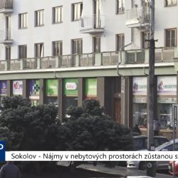 Sokolov: Nájmy v nebytových prostorách zůstanou stejné (TV Západ)