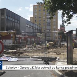 Sokolov: Opravy J.K.Tyla potrvají do konce prázdnin (TV Západ)
