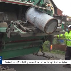 Sokolov: Poplatky za odpady bude vybírat město (TV Západ)