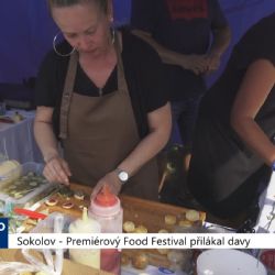 Sokolov: Premiérový Food festival přilákal davy (TV Západ)