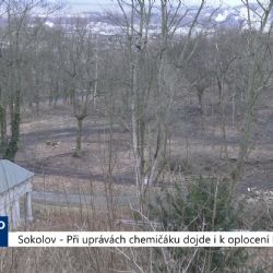 Sokolov: Při úpravách chemičáku dojde i k oplocení hrobky (TV Západ)