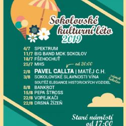 Sokolov: Program Městského domu kultury a 3D Kina Alfa