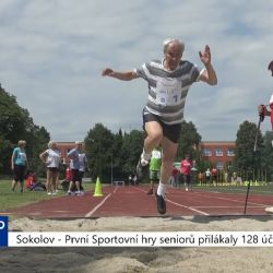 Sokolov: První Sportovní hry seniorů přilákaly 128 účastníků (TV Západ)