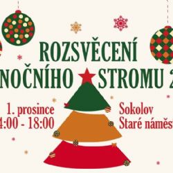Sokolov: Rozsvěcení vánočního stromu