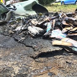 Sokolov: Shořely tři kontejnery. Škody jdou do tisíců korun