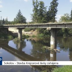 Sokolov: Stavba Krejcarové lávky zahájena (TV Západ)	