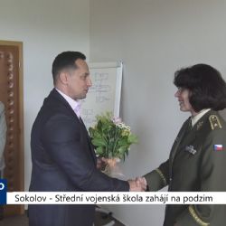 Sokolov: Střední vojenská škola zahájí na podzim (TV Západ)