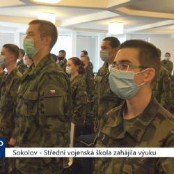 Sokolov: Střední vojenská škola zahájila výuku (TV Západ)